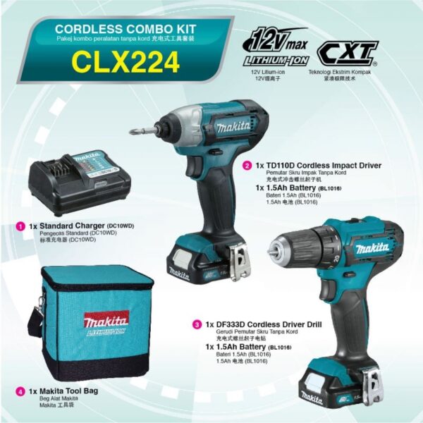 Cordless Combo Kit 12Vmax