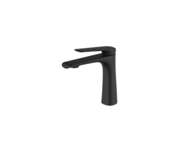 Single Lever Tall Basin Mixer - Black